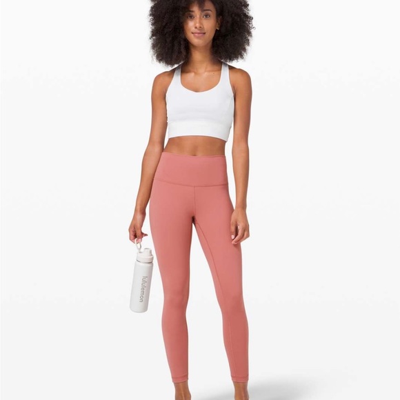lululemon wunder under high rise tight - full on luxtreme 25” 8 briar rose pink - Picture 3 of 6